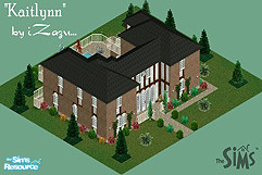 Sims 1 — Kaitlynn by iZazu — Homes by iZazu... Features "Kaitlynn".. Great family home thats ready for your sim