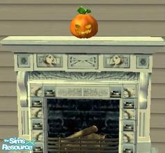Sims 2 — Halloween Jack O Lantern Radio by Carrigon — A Jack O Lantern Radio. I disabled the FX so it should be playable