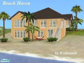 Sims 2 — Beach Haven by Wolfsim68 — This lovely 2 Storey home is the perfect place to get away from it all. There\'s