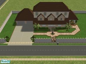 Sims 2 — The Breezeway Home by GlitteringSparkles — Enjoy this 3 bedroom, 2 bathroom home. Includes Pool, Outdoor