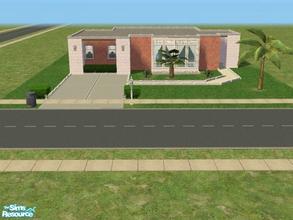 Sims 2 — The Burberry Home by GlitteringSparkles — Enjoy this 2 bedroom, 1 bathroom home for your Sims. Includes study