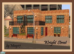 Sims 2 — Wright Street by missy_sceeter — Fully furnished, <strong>beautiful downtown loft</strong> with open floor plan,