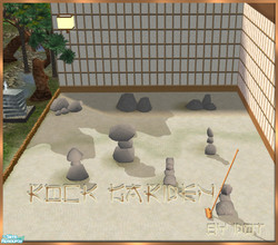 Sims 2 — Rock Garden by DOT — Rock Garden. Nothing says your Sim is deep listening, intuitive, accepting, and tranquil,