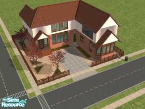 Sims 2 — Royal Avenue Family 1 by jrf_83 — This small family home comprises of 3 bedrooms, 3 bathrooms, living room,