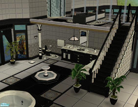 Sims 2 — Early Spring Bath by Omi — Here comes my latest roomset including 2 Windows, tub, shower, sink, toilet, 2