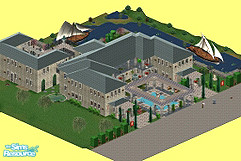 Sims 1 — Empire by stephanie b. — Empire is a modern Sim replica of times long gone. Located in upper Simsville, this