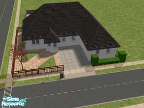 Sims 2 — Thorpelands Singles Housing 1 by jrf_83 — This attractive bungalow comprises separate living, dining and kitchen