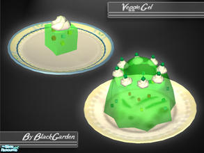 Sims 2 — Veggie-Gel (Default Replacement) by BlackGarden — Well, I couldn\'t make a default replacement set without at