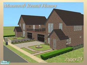 Sims 2 — Moorcroft Rental Homes by ziggy28 — Two nice family homes for your sims to rent. Each rental home has 2 double