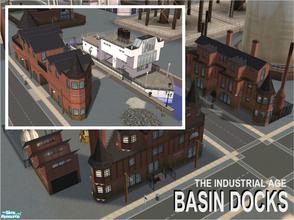 Sims 2 — Industrial Age - Basin Docks by Cyclonesue — Another from my Industrial Age residential series. Live on the ship