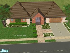 Sims 2 — The Sherwood Home by GlitteringSparkles — Enjoy this 2 bedroom, 2 bath home. Includes patio deck in the