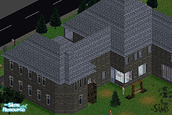 Sims 1 — Saint Patrick's Church and Orphanage by  — Saint Patrick's Church and Orphanage is ready for 5 orphans and their