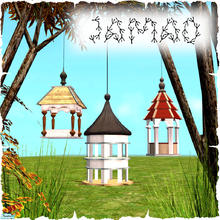 Sims 2 — Jamao Birdhouses by n-a-n-u — For the reason that the Autumn has colored our trees in many different colors I