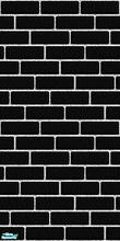 Sims 2 — Simply Bricks - Black by detimgi — Plain black bricks