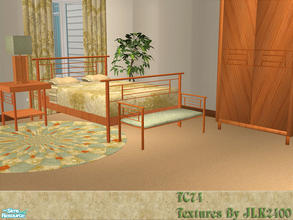 Sims 2 — TC74-Chathem Bedroom by detimgi — Recolor of the Chathem bedroom using textures provided by JLK2400 of the