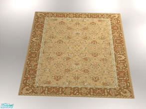 Sims 2 — 4x4 Rug Mesh by detimgi — Sometimes you just need a bigger rug.This 4x4 rug was cloned with permission from the