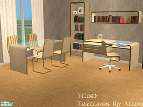 Sims 2 — TC60 Arizona  by detimgi — I decided to recolor the rest of the Arizona set to match the living room set for