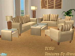 Sims 2 — TC60 Arizona by detimgi — Yet another recolor of the Arizona living room set by Holysimoly.The lamps are the
