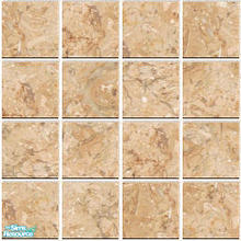 Sims 2 — Light Natural Stone by detimgi — light brown marble tile