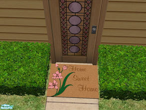 Sims 2 — DS Doormat 5 by detimgi — recolor of 1x1 rug mesh by windkeeper