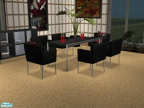 Sims 2 — DS Dining 1 by detimgi — This set is a recolor of the amazing summer breeze dining mesh set by Betterbesim.The