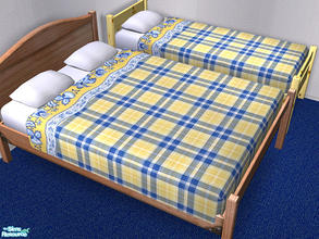 Sims 2 — DS Bedding 31 by detimgi — single bedsheet does not tile