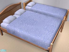 Sims 2 — DS bedding 30 by detimgi — More blue bedding for your sims