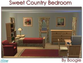 Sims 2 — Sweet Country Bedroom by Boogie by boogie woogie — This bedroom is the second part to my Sweet Country Nursery