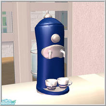 Sims 2 — recolor set of coffemaker - B43 Coffeemaker Kit1 Blue by Birgit43 — 