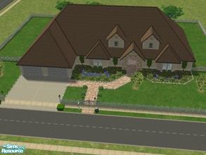 Sims 2 — The Rockland Home by GlitteringSparkles — A beautiful home for your sims. Placed on a large lot for a large