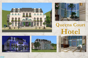 Sims 2 — Queens Court Hotel by Elut — 