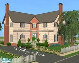 Sims 2 — 74 Valleyview Circle w/Maxis Railing by SimMonte — 