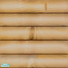 Sims 2 — W. Denim Log Floor - Horizontal by Simaddict99 — knotty, log style wood floor.