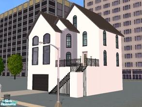 Sims 2 — Cordelia Heights by spladoum — A 2/1 modern townhouse made just for downtown. Features balcony dining, 2 car