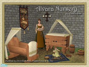 Sims 2 — VS Alvera Nursery Set by Vanilla Sim — 