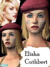 Sims 2 — Elisha Cuthbert (Updated) by Trash — actress Elisha cuthbert