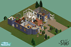 Sims 1 — Mail Order Catalog House by Sdeannes — Arts and Crafts homes were popular through the 1900s to the '40s, being