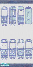 Sims 2 — toddlers cars by iron mum — Cheerfull wallpaper for little boy' who love there toy's(cars that is).. 