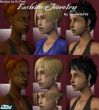 Sims 2 — Fashion Jewelry by Simaddict99 — Fashion jewelry based on Dr. Pixels wonderful meshes. Several matching earing