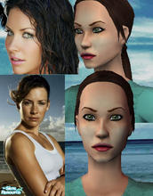 Sims 2 — evangeline lilly _ kate by Trash — evangeline lilly (kate from lost series)