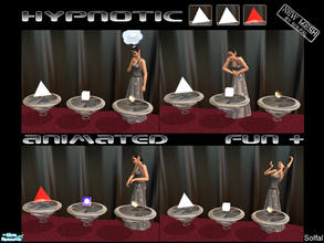 Sims 2 — Hypnotic by solfal — Animated objekts. Also make the fun go up. You find them under decorative/misc 
