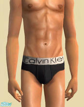 Sims 2 — Calvin Klein - Underwear for Men - Stell Micro hip brief by Oceanviews — Calvin Klein\'s stell micro underwear