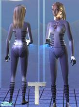 Sims 2 — Futuristic Baby by The T — The Future is near. Mesh by Grizzelda.