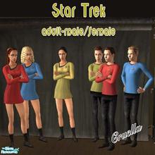 Sims 2 — am_StarTrek by Cruella — This is for all the Star Trekkies. These are not perfect replicas, but as close as I