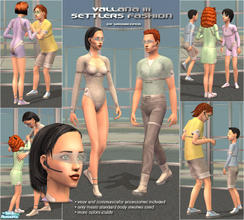 Sims 2 — Vallana III Settlers Fashion by TSR Archive — Life in 0.66 N gravity on Vallana III requires some adjustments.