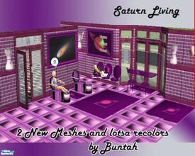 Sims 2 — Saturn Living by buntah — Sims that have moved here from Saturn and are homesick for their motherland may find