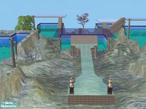 Sims 2 — Atlantis by Pinecat — Now your Sims can live on the Lost Continent! NOTES: This lot looks best if you turn