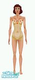 Sims 1 — Swimsuit 2 by watersim44 — Light skin tone. Head not included.