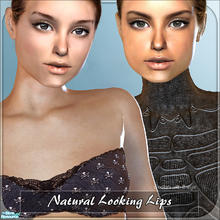 Sims 2 — Natural Looking Lips by monkey6758 — 6 colors