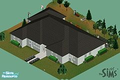 Sims 1 — The Sims Lot Seven by patchover — House seven is familiar to the older generations as a place to settle and